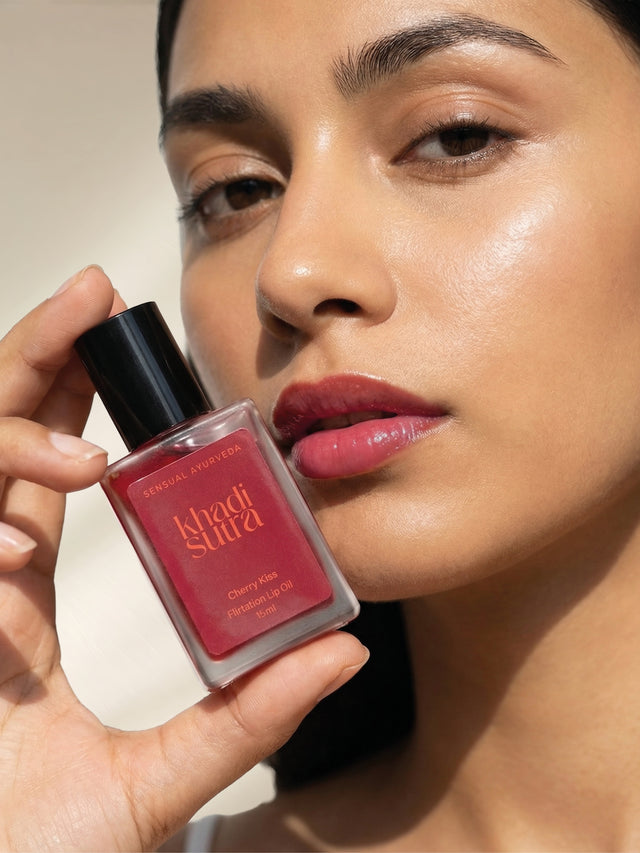 khadi sutra Lip Oil Cherry Kiss