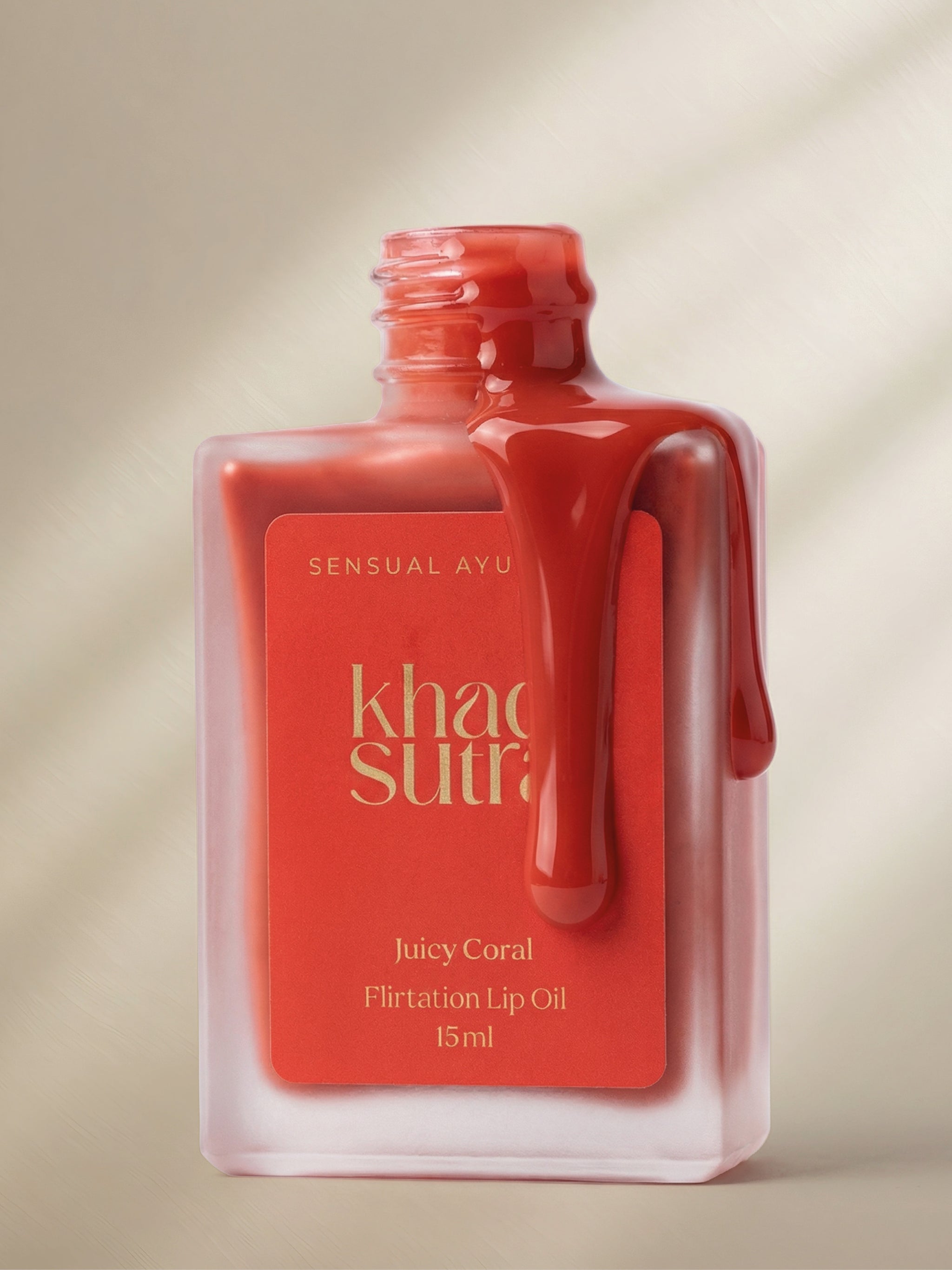 khadi sutra Lip Oil Juicy Coral