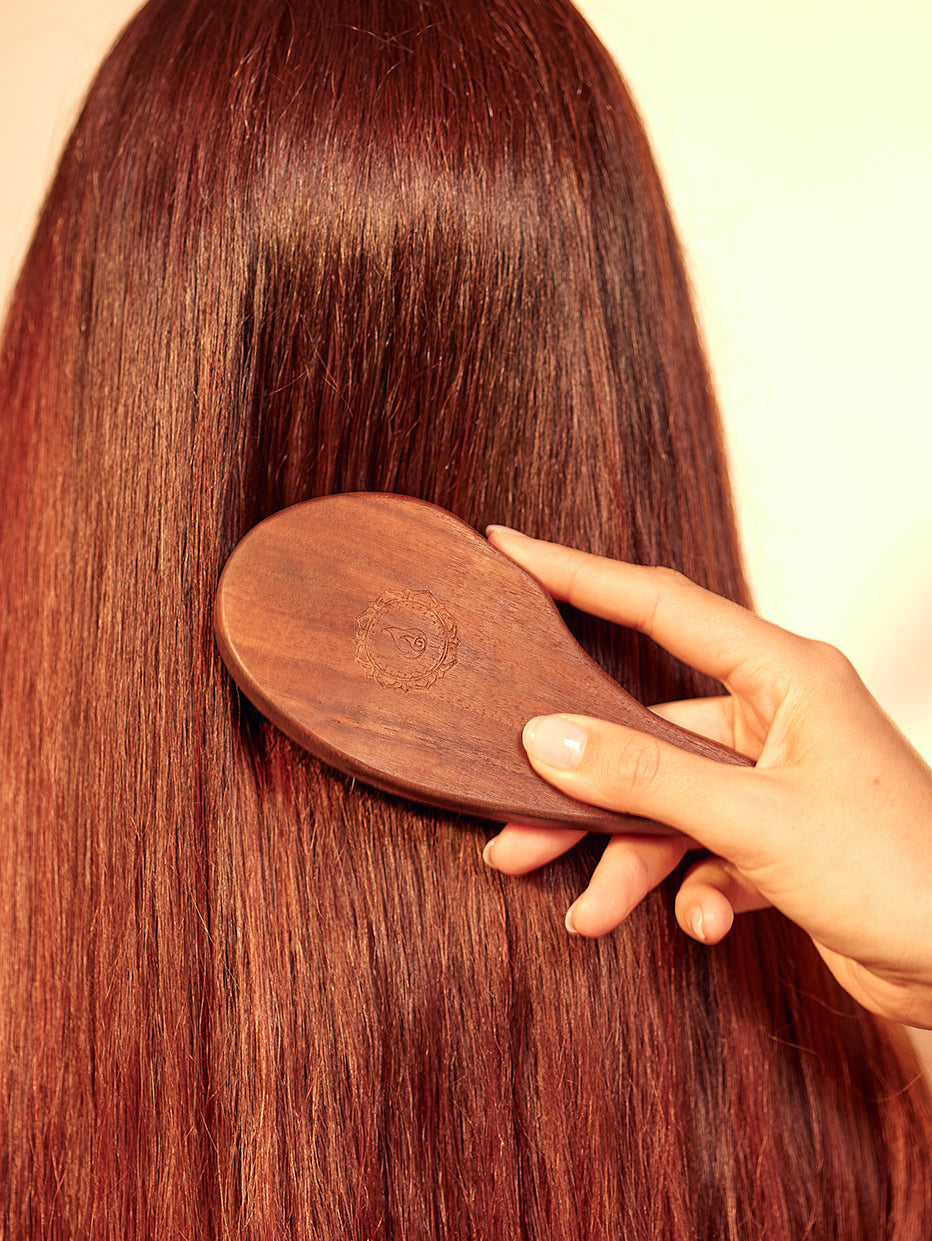 Spazzola In Crine Di Cavallo Esteopt - Per Rimozione Peli Di Animali, Manico In Legno - Foto 6