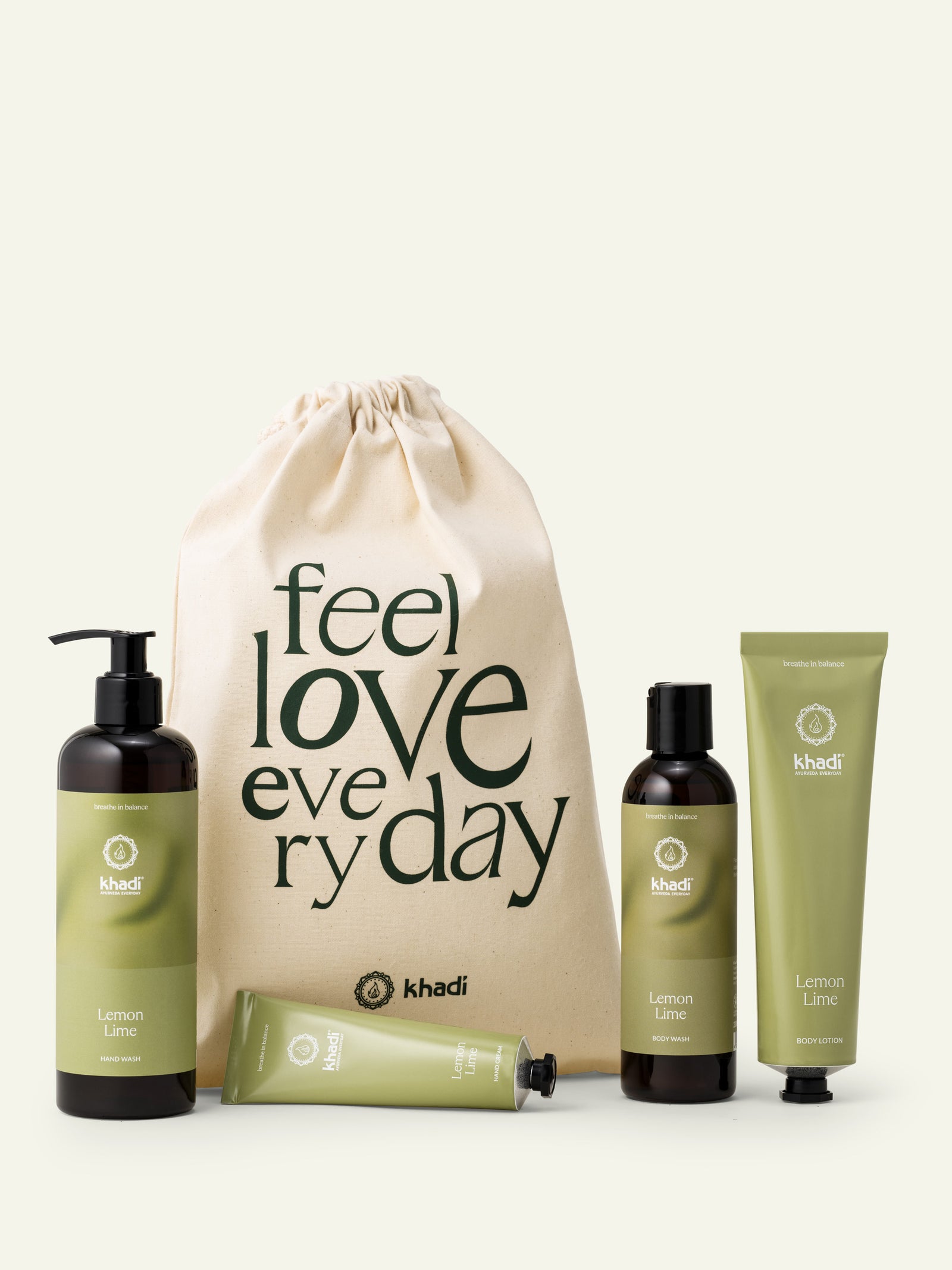 Lemon Lime Ayurvedic Experience Set Regalo