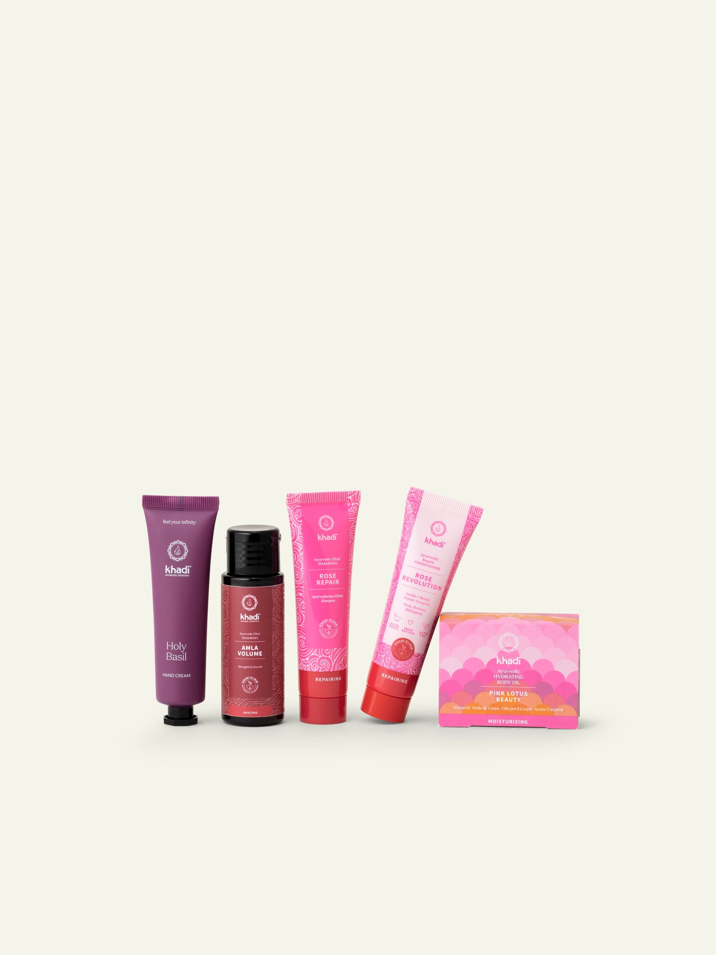 Immagine dei prodotti del travel kit khadi