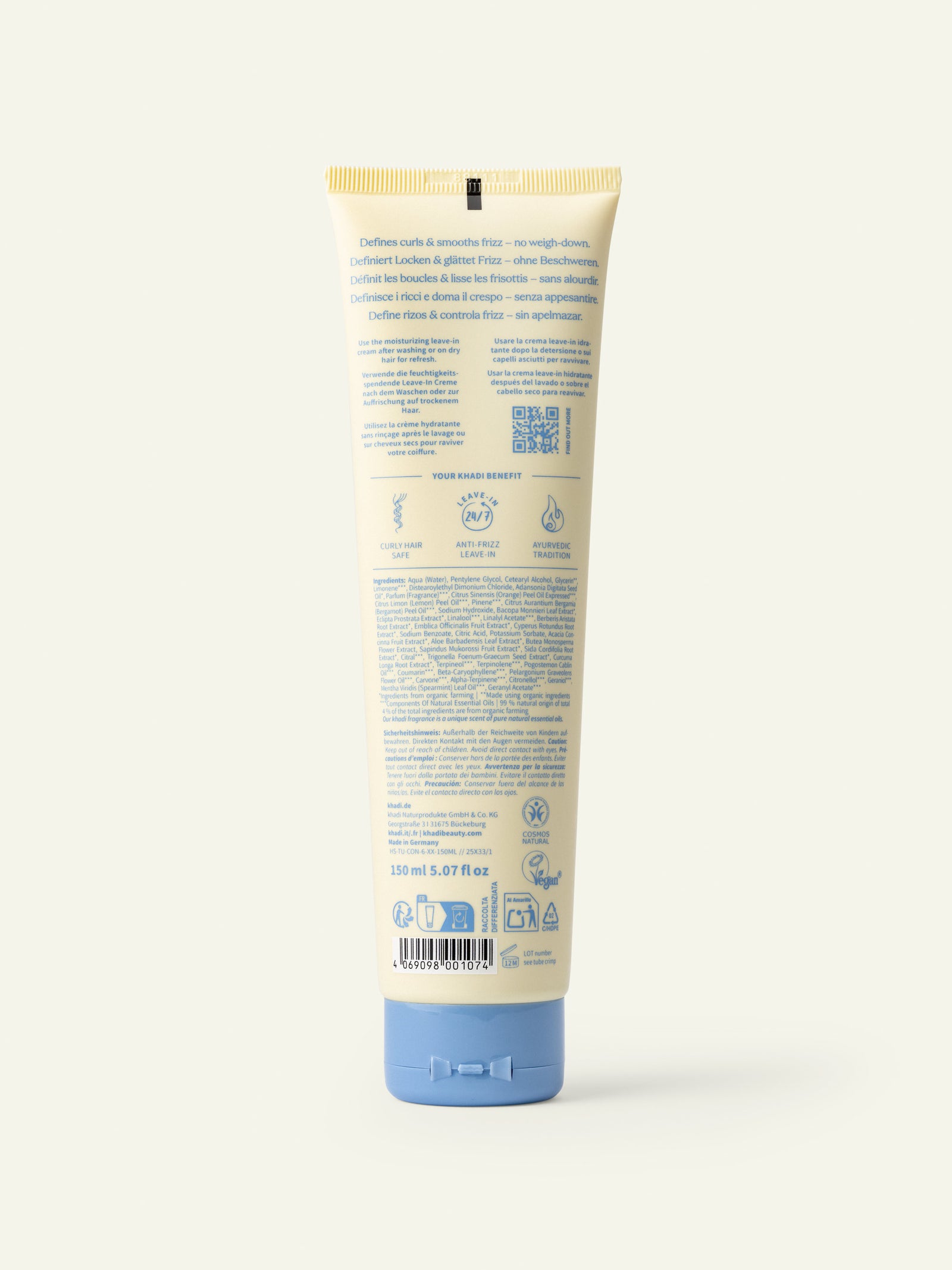 Crema Ricci Ayurvedica ChakraCurl