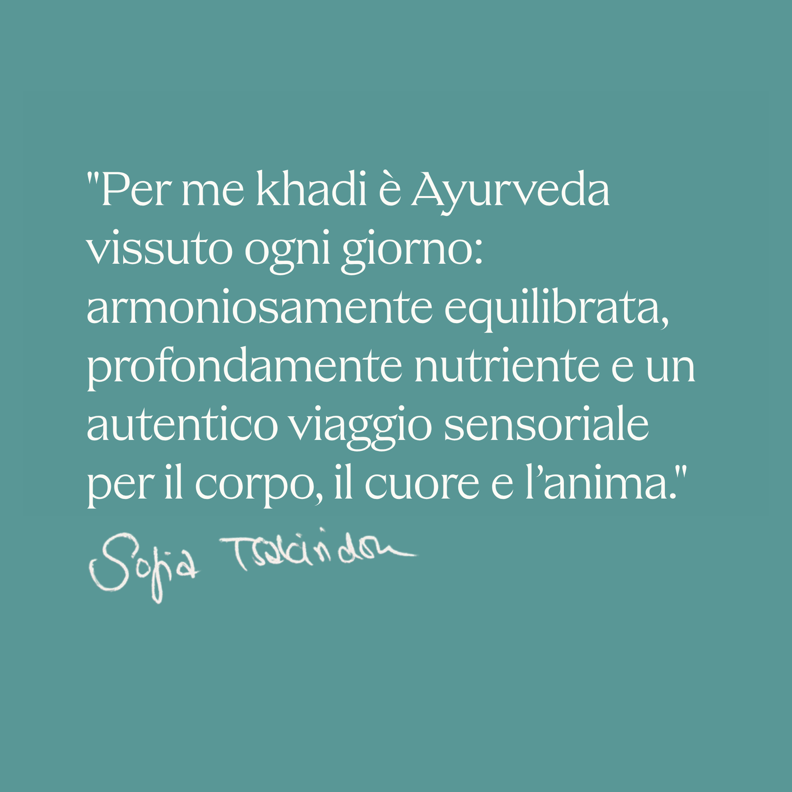 Sofia's Ayurveda Ritual