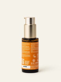 Immagine del retro della confezione dell'olio per capelli e cuoio capelluto Vitality Grow